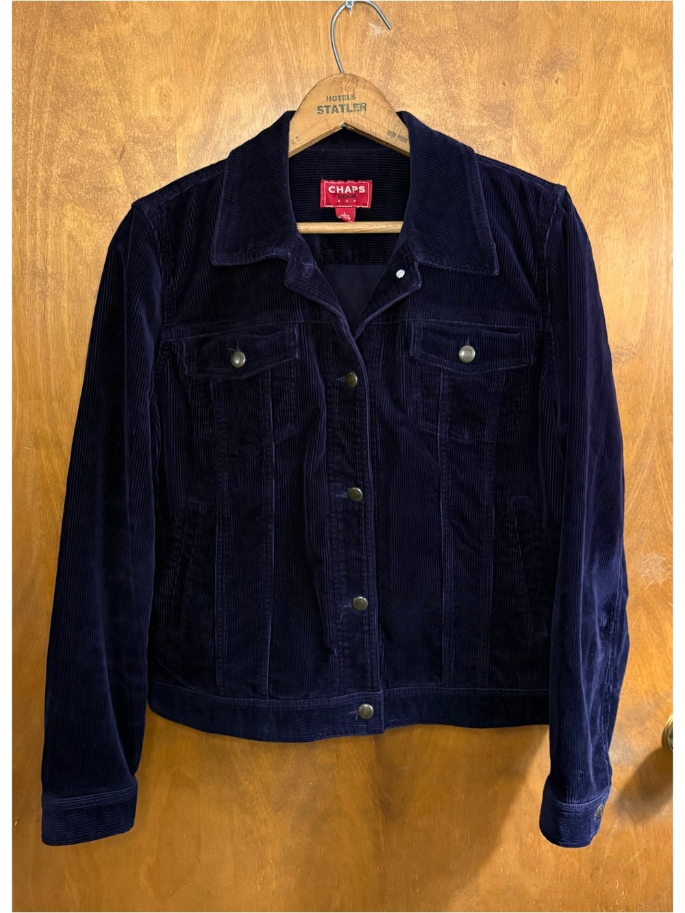 Vintage Y2K Purple Corduroy Button Down Barn Jacket Chore Farm Country Western